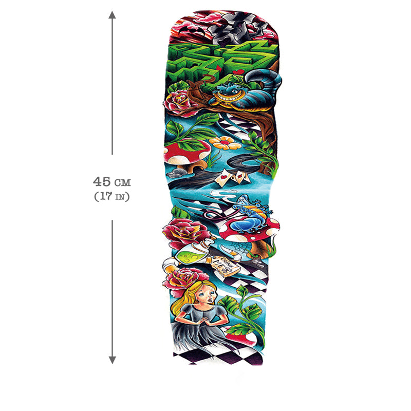 Temporary Tattoo Sleeve Psychedelic 