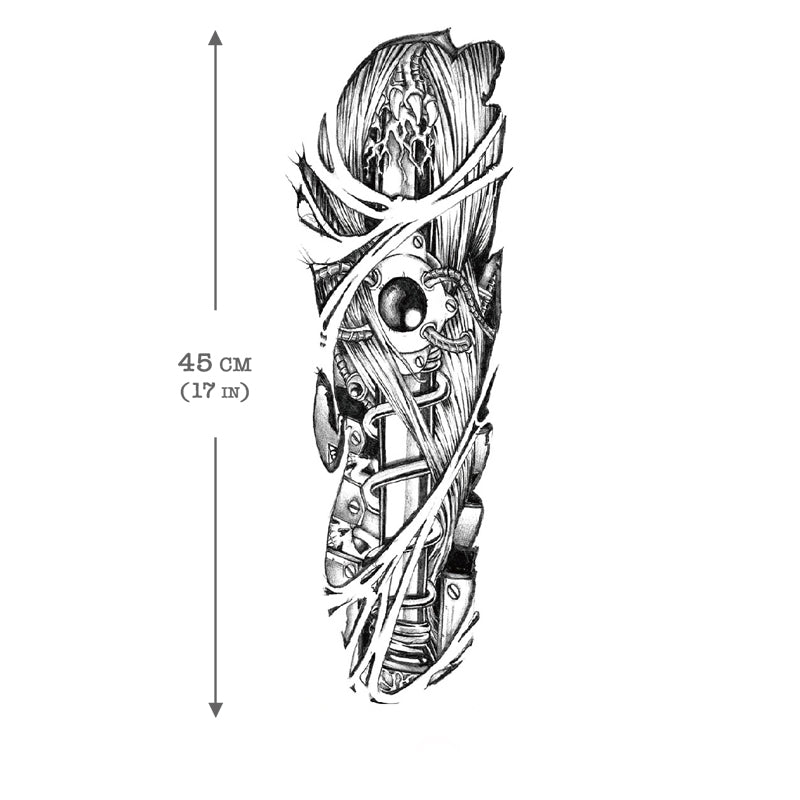 Aggregate more than 122 biomech tattoo design best