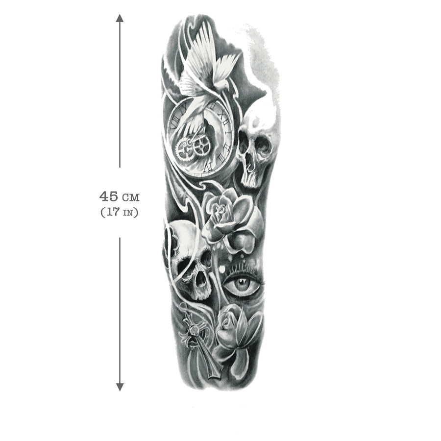 Time & Skulls Sleeve