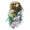 Lion & Flowers