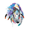 Indian Horse Watercolors Temporary Tattoo Inkotattoo