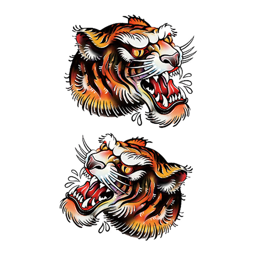 Old School Tiger (2pcs)
