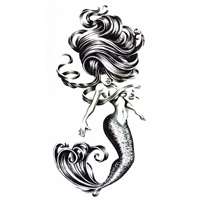 Amazon.com : YAKAGO 13 Pieces Mermaid Temporary Tattoos For Women Girls  Waterproof Fake Tattoo Stickers : Beauty & Personal Care