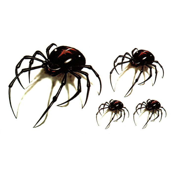 Spiders (4pcs)