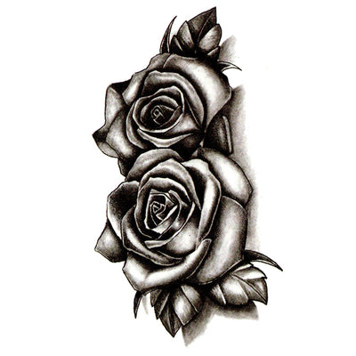 Rose sketch. Black outline on white background. Vector illustration Stock  Vector Image & Art - Alamy