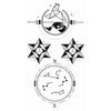 Star Temporary Tattoo Inkotattoo