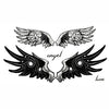 Temporary Tattoo Angel Wings