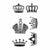 English Crowns (6pcs)