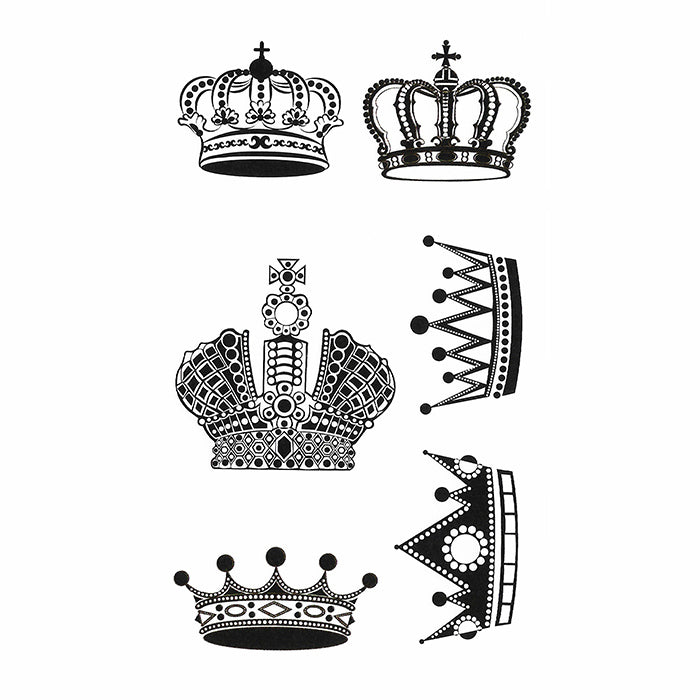 king crown icon over white background minimalist tattoo concept line  style vector illustration Stock Vector Image  Art  Alamy