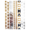 Metallic Gold Frieze 1