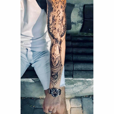 Viking & Raven Sleeve