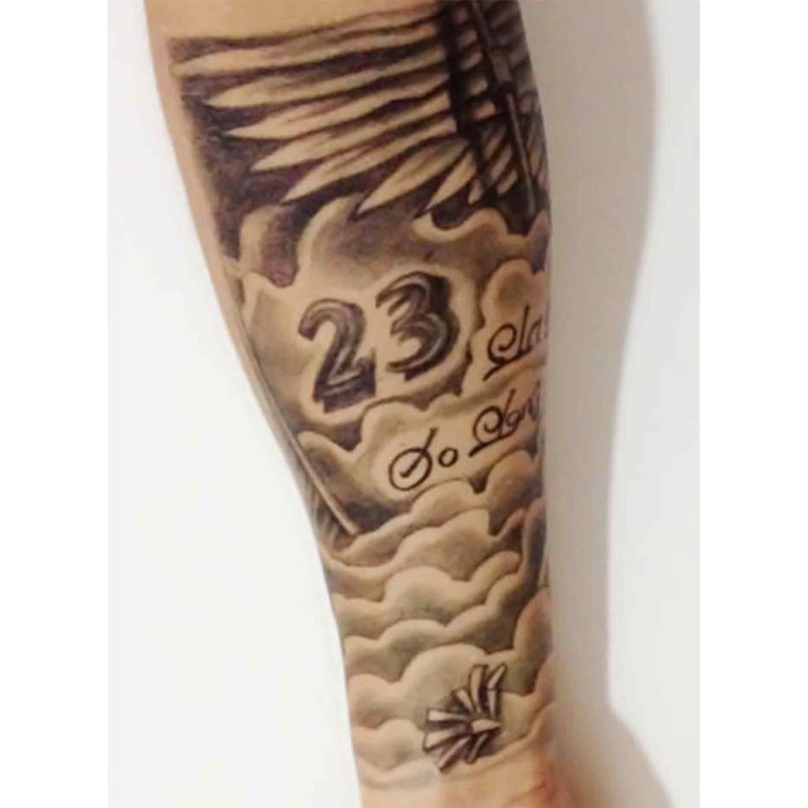 Temporary Tattoo Arm Angel