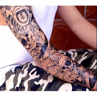 Quotes  & Skulls Sleeve