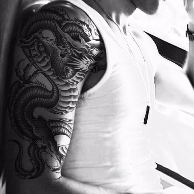 Temporary Tattoo Dragon