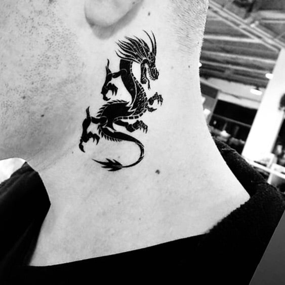 Temporary Tattoo Dragon