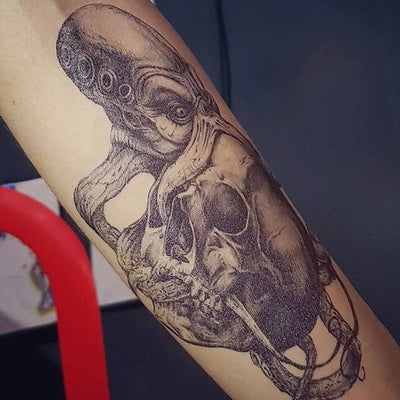 Skull & Octopus