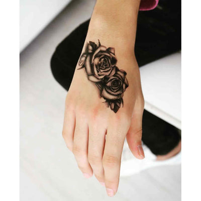 Temporary Tattoo Rose
